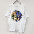 UNIVERSAL STUDIOS SINGAPORE　ユニバーサルスタジオ　半袖プリントTシャツ　白　ホワイト　Lサイズ　古着