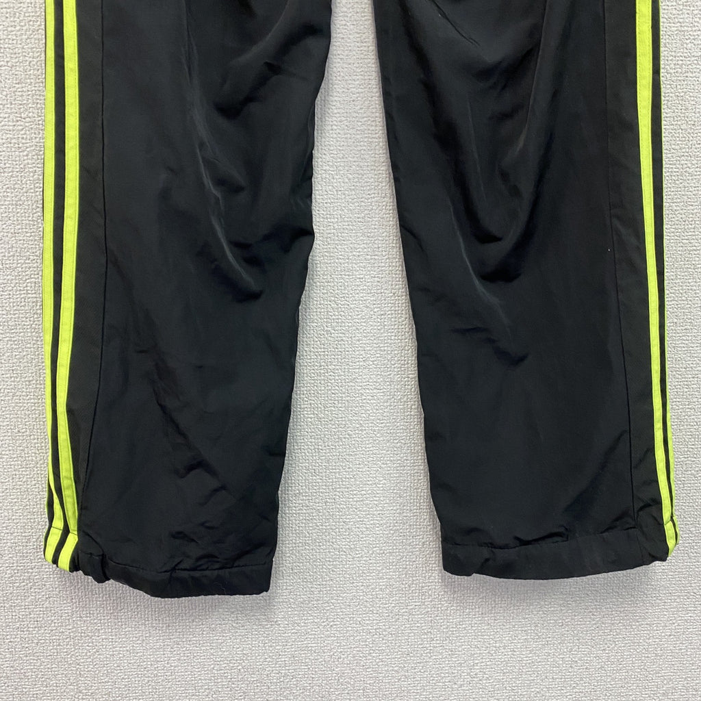 adidas　アディダス　トラックパンツ/ジャージ　黒　ブラック　Oサイズ　古着