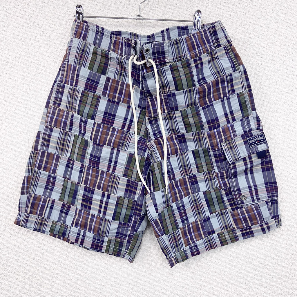 TOMMY HILFIGER　トミーヒルフィガー　ショートパンツ/ハーフパンツ　チェック柄　マルチカラー　Sサイズ　古着