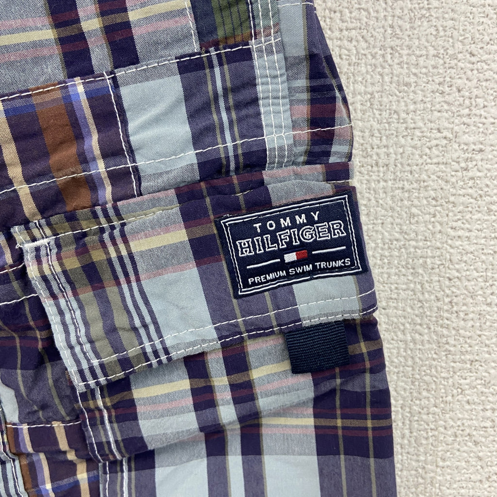 TOMMY HILFIGER　トミーヒルフィガー　ショートパンツ/ハーフパンツ　チェック柄　マルチカラー　Sサイズ　古着