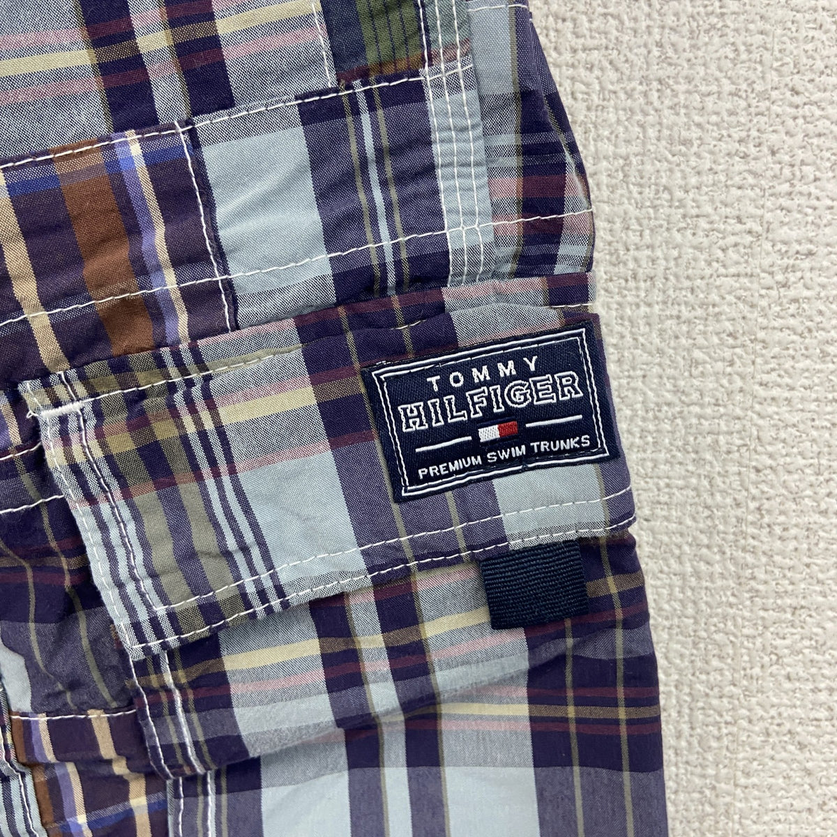 TOMMY HILFIGER　トミーヒルフィガー　ショートパンツ/ハーフパンツ　チェック柄　マルチカラー　Sサイズ　古着