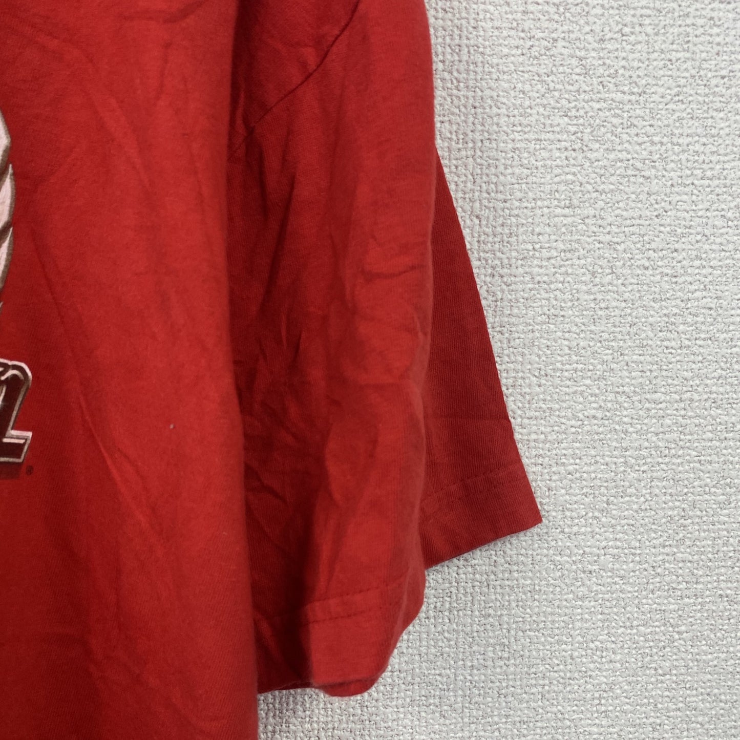 HARLEY DAVIDSON　ハーレーダビッドソン　半袖プリントTシャツ　赤　レッド　XLサイズ