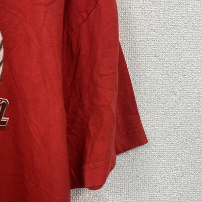 HARLEY DAVIDSON　ハーレーダビッドソン　半袖プリントTシャツ　赤　レッド　XLサイズ