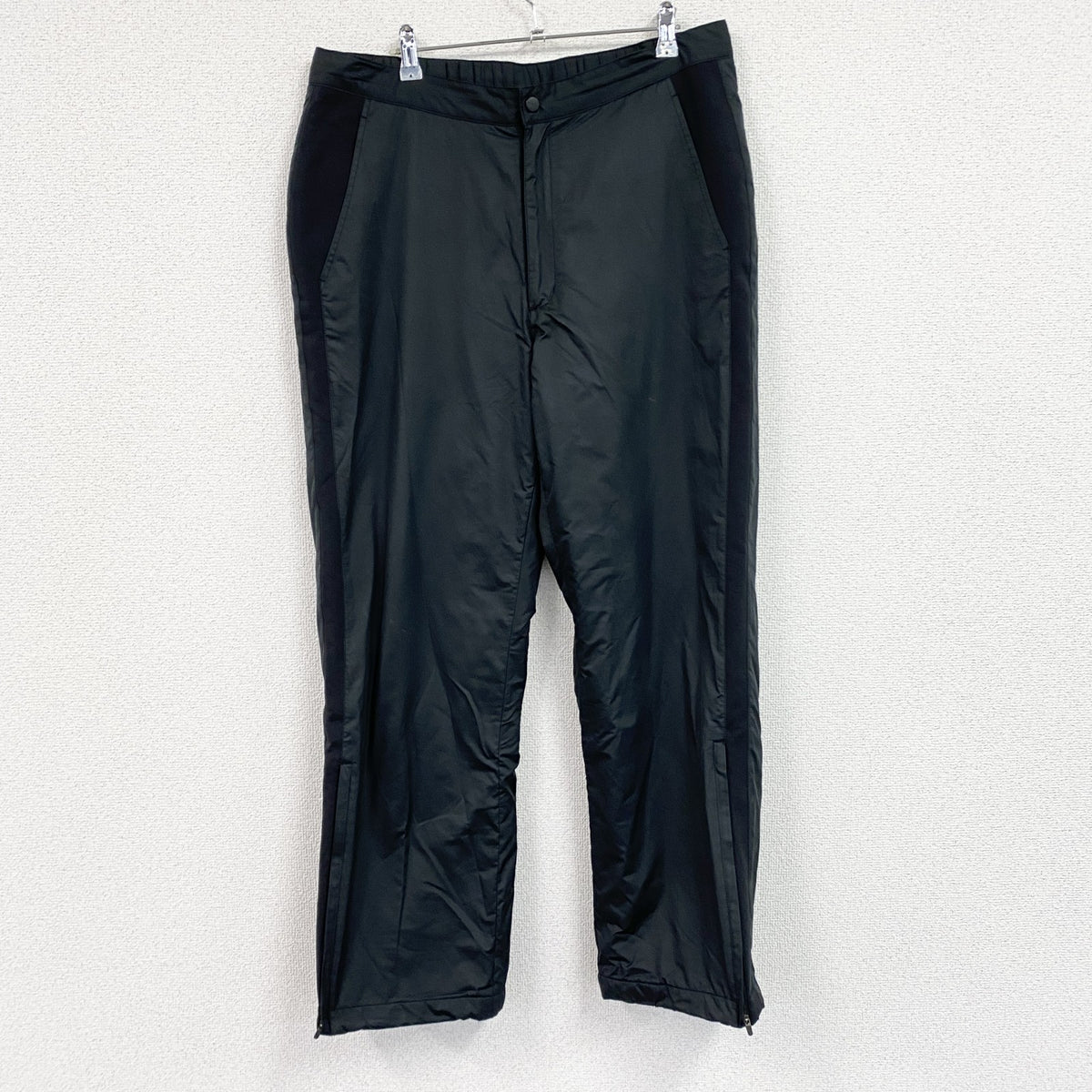 NIKE GOLF　ナイキゴルフ　トラックパンツ/ジャージ　スウッシュ　黒　ブラック　Lサイズ　古着