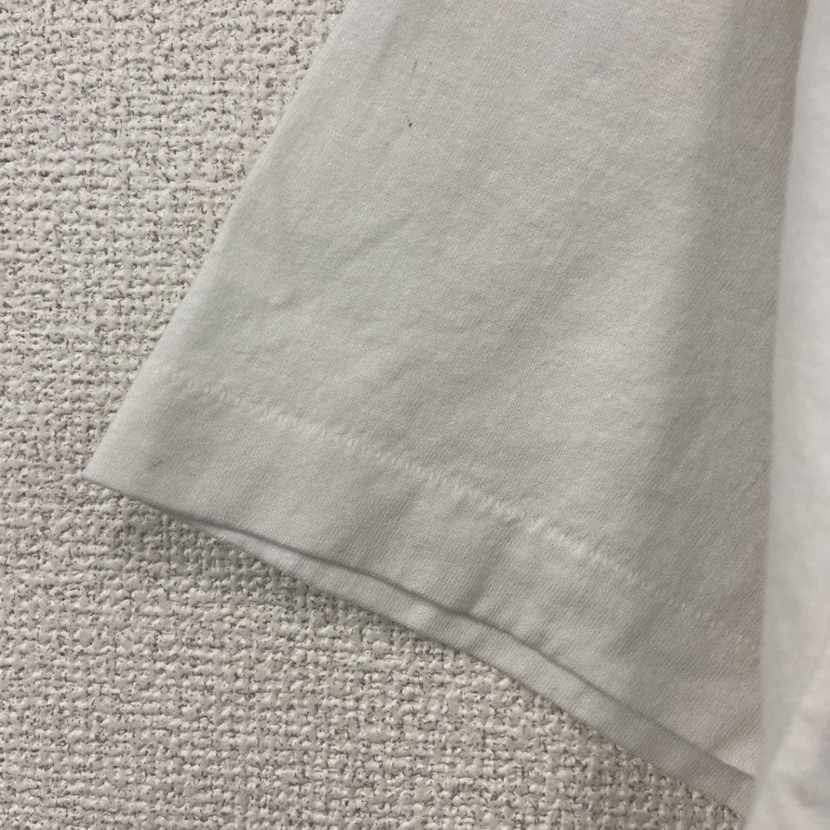 FRUIT OF THE LOOM　フルーツオブザルーム　半袖プリントTシャツ　シングルステッチ　白　ホワイト　Lサイズ　古着