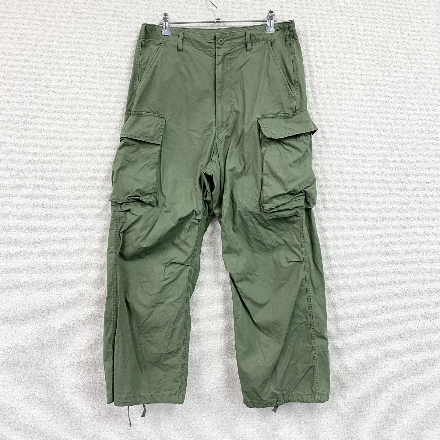 URBAN RESERCH　アーバンリサーチ　コットンリップストップカーゴパンツ　カーキ　Mサイズ