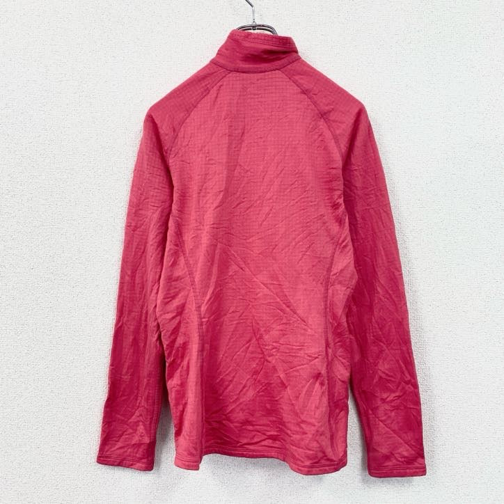Patagonia　パタゴニア　ハーフジップフリースプルオーバー　ショッキングピンク　Mサイズ
