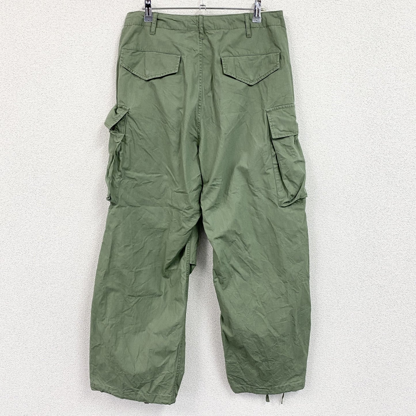 URBAN RESERCH　アーバンリサーチ　コットンリップストップカーゴパンツ　カーキ　Mサイズ