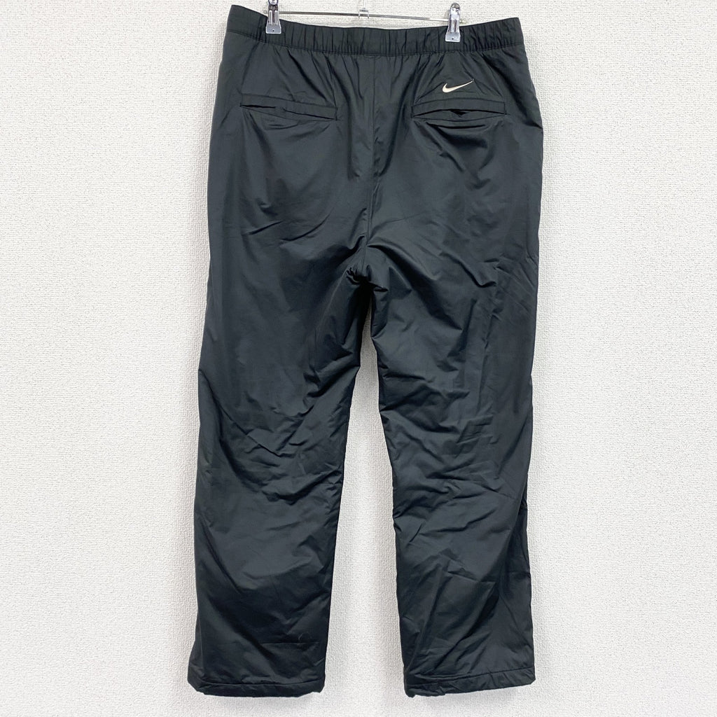 NIKE GOLF　ナイキゴルフ　トラックパンツ/ジャージ　スウッシュ　黒　ブラック　Lサイズ　古着