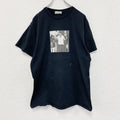 半袖フォトプリントTシャツ　両面プリント　黒　ブラック　XLサイズ　古着