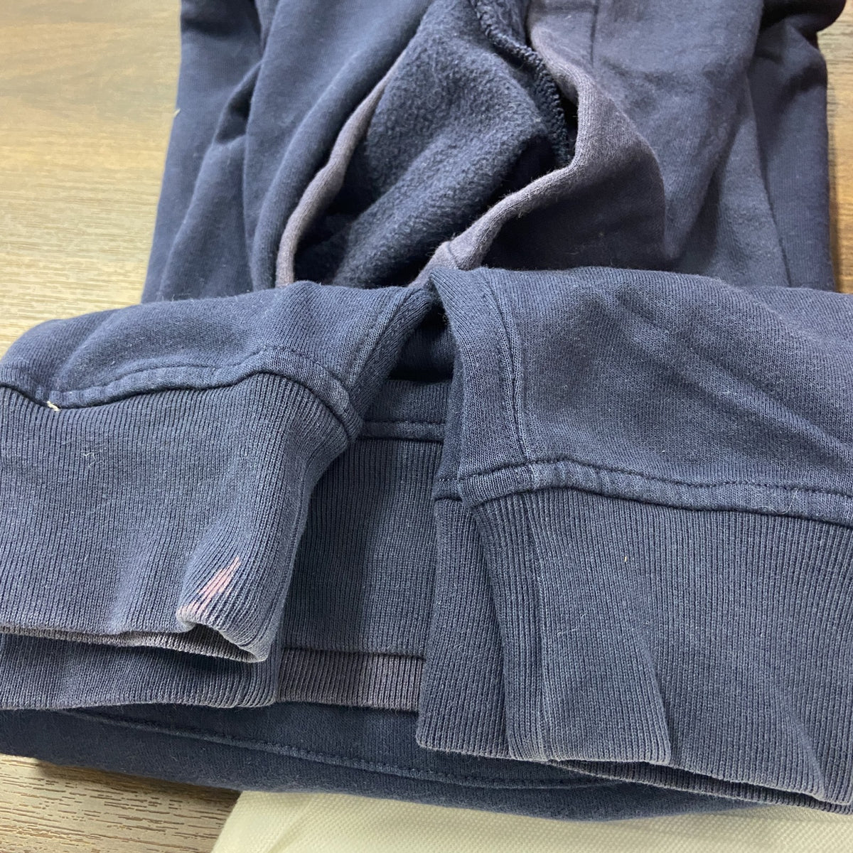 GAP　ギャップ　スウェットパーカー/フーディー　デカロゴ　紺　ネイビー　XSサイズ　古着