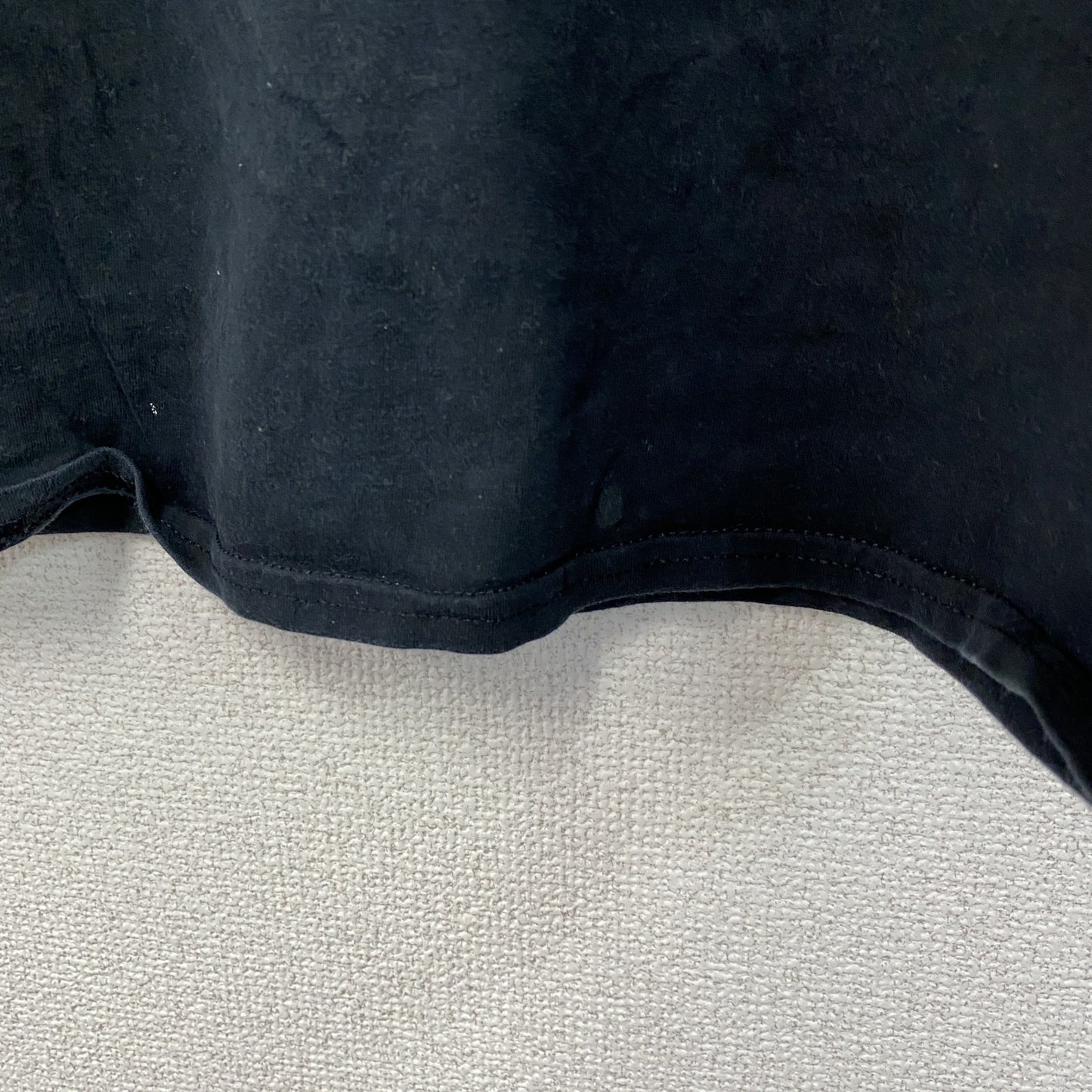 半袖フォトプリントTシャツ　両面プリント　黒　ブラック　XLサイズ