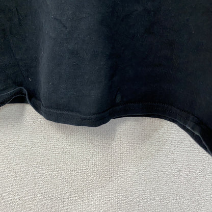 半袖フォトプリントTシャツ　両面プリント　黒　ブラック　XLサイズ