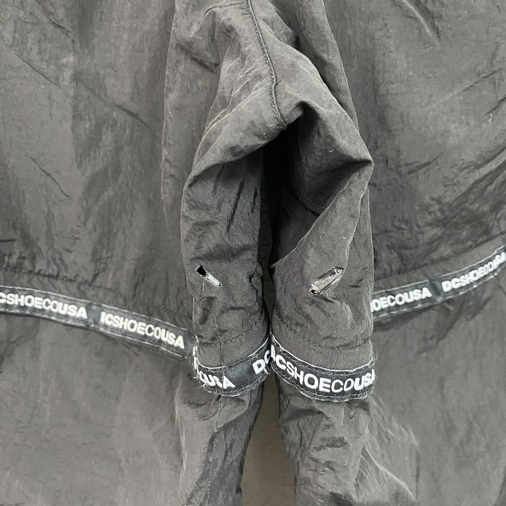 DC SHOES　ディーシーシューズ　20 TRACK PANT　トラックパンツ/ジャージ　黒　ブラック　Mサイズ　古着