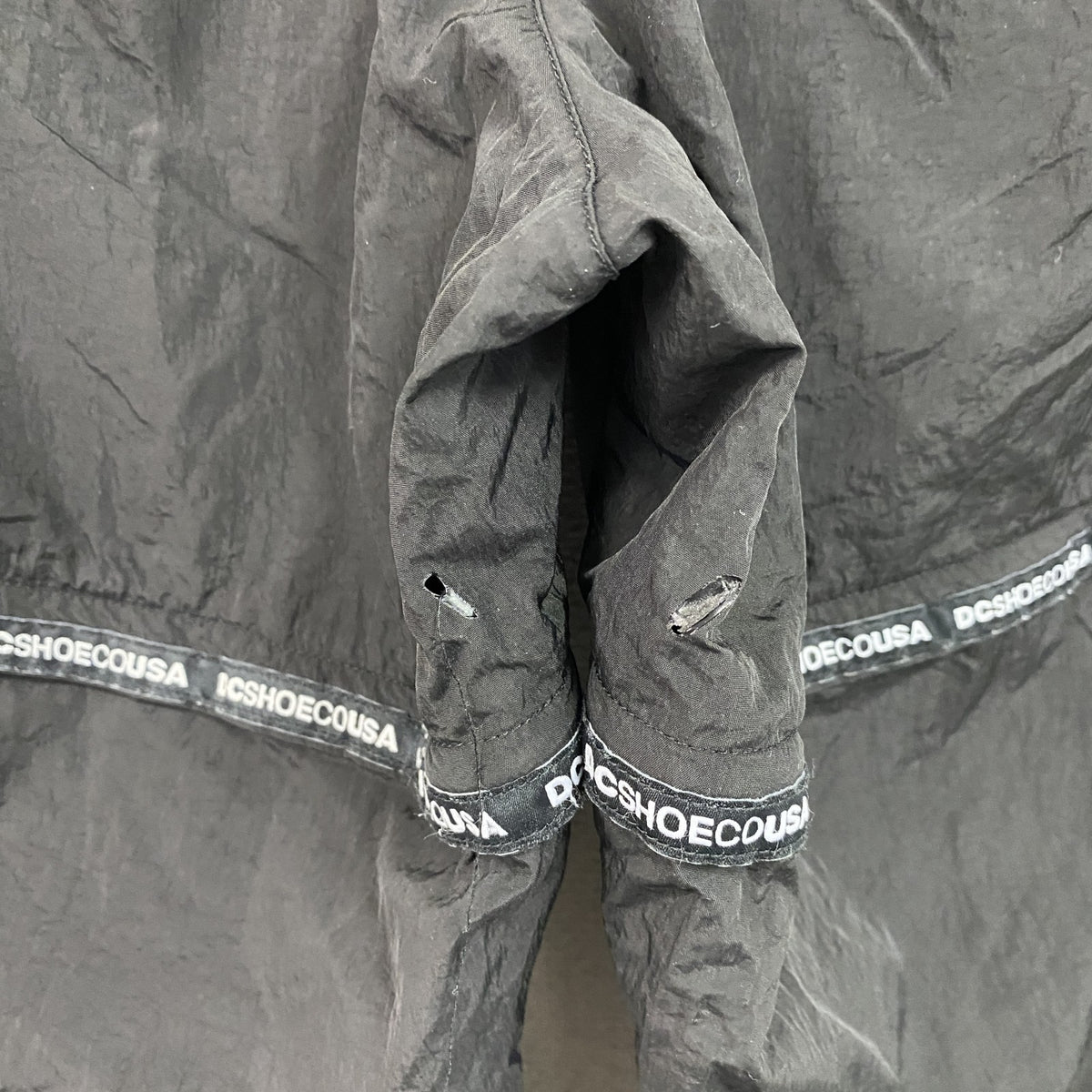 DC SHOES　ディーシーシューズ　20 TRACK PANT　トラックパンツ/ジャージ　黒　ブラック　Mサイズ　古着