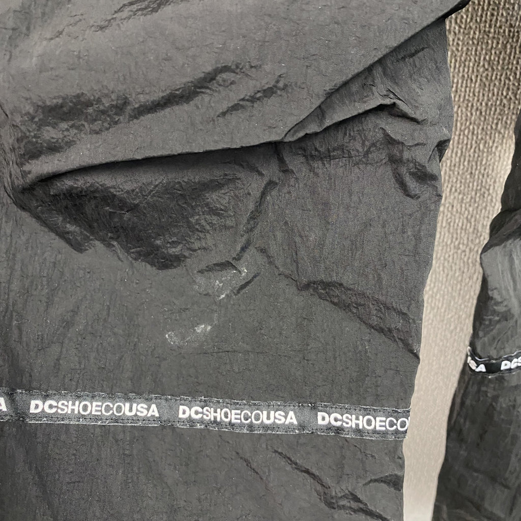 DC SHOES　ディーシーシューズ　20 TRACK PANT　トラックパンツ/ジャージ　黒　ブラック　Mサイズ　古着