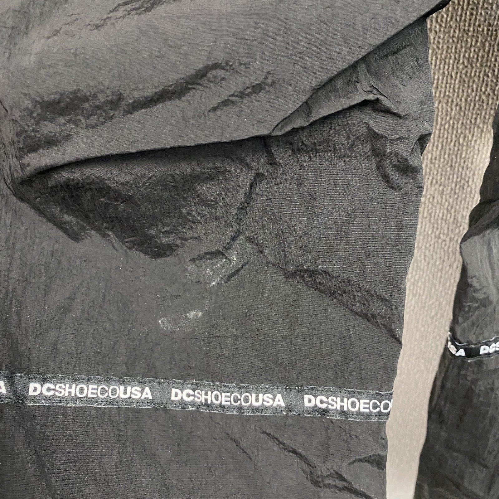 DC SHOES　ディーシーシューズ　20 TRACK PANT　トラックパンツ/ジャージ　黒　ブラック　Mサイズ　古着