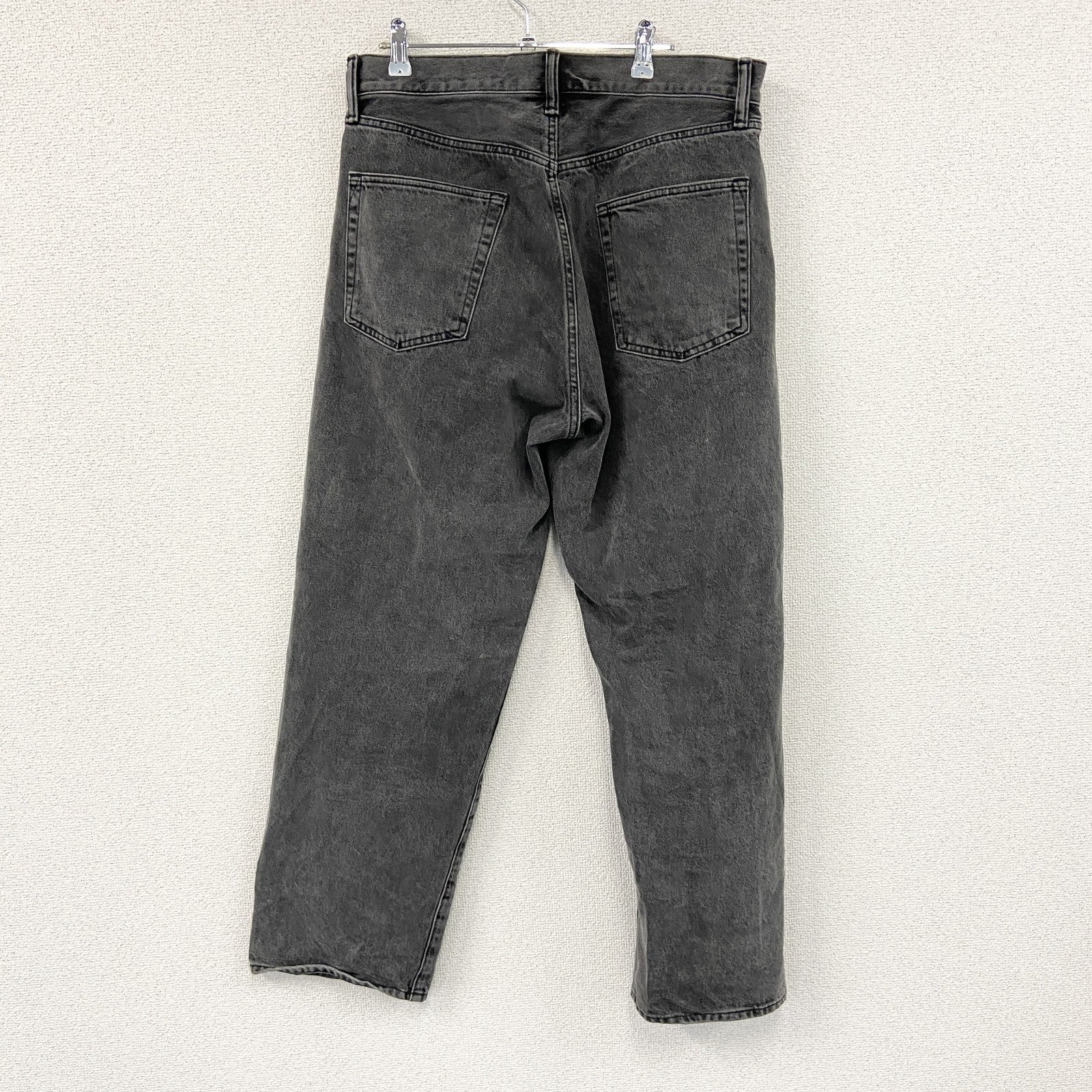 GAP　ギャップ　ブラックデニムパンツ/ジーンズ　ジップフライ　黒　ブラック　W31サイズ　古着