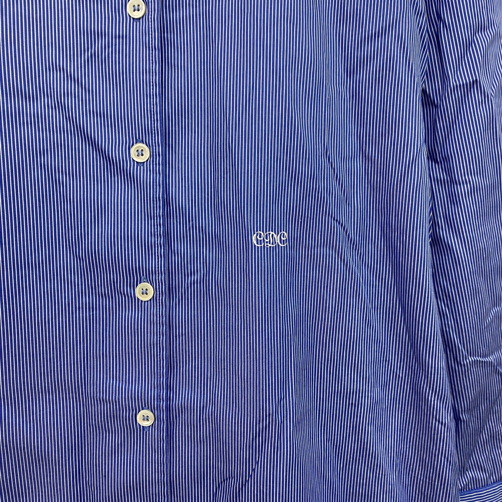 COMPTOIR DES COTONNIERS　コントワーデコトニエ　シャツワンピース　青　ブルー　9サイズ