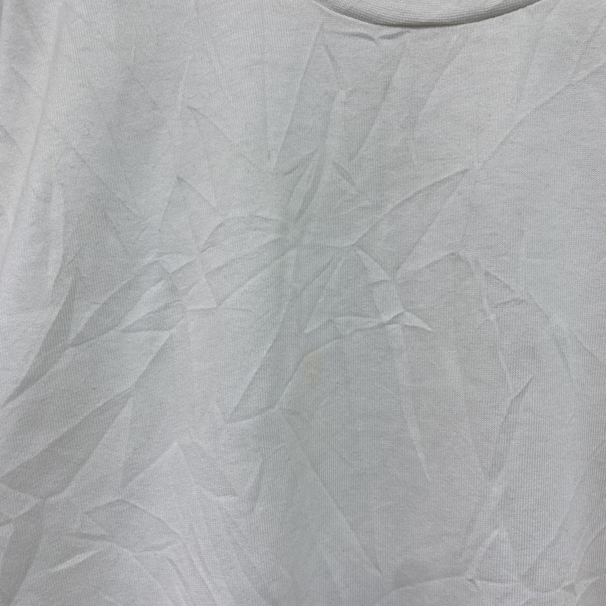 adidas　アディダス　長袖プリントTシャツ/ロンT　白　ホワイト　Mサイズ　古着