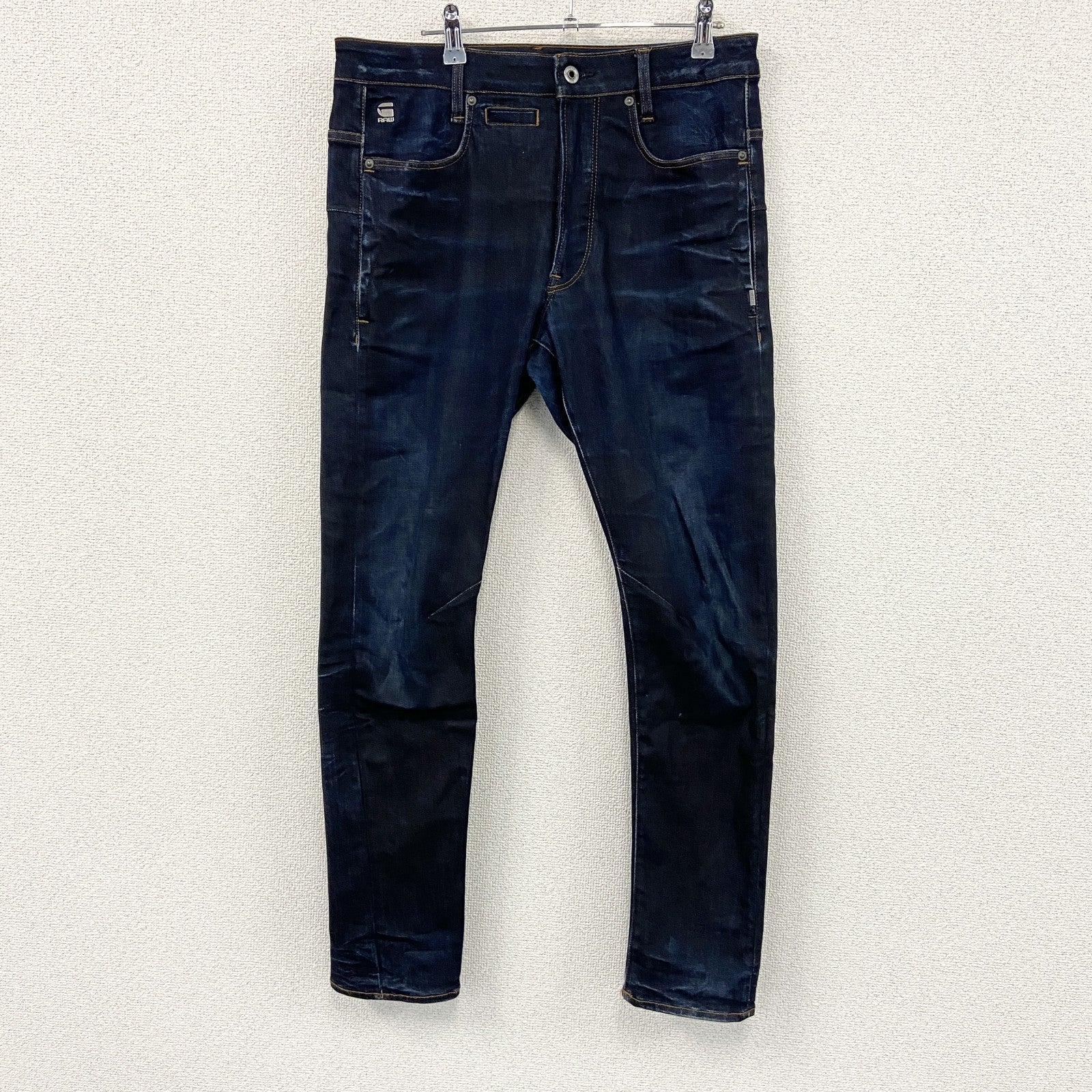 G-STAR　ジースター　デニムパンツ/ジーンズ　ジップフライ　インディゴ　W30　古着