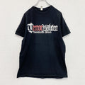 Terrorisphere　テロリスフェア　半袖プリントTシャツ　バンドT　黒　ブラック　　古着