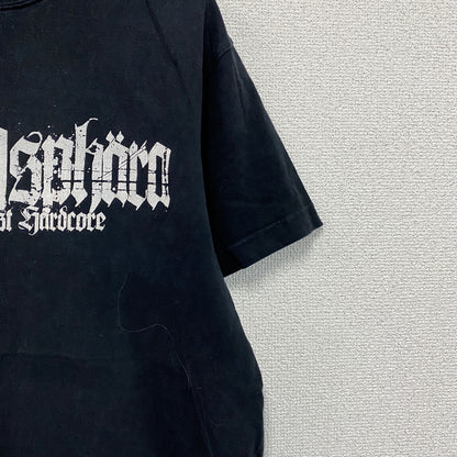 Terrorisphere　テロリスフェア　半袖プリントTシャツ　バンドT　黒　ブラック　