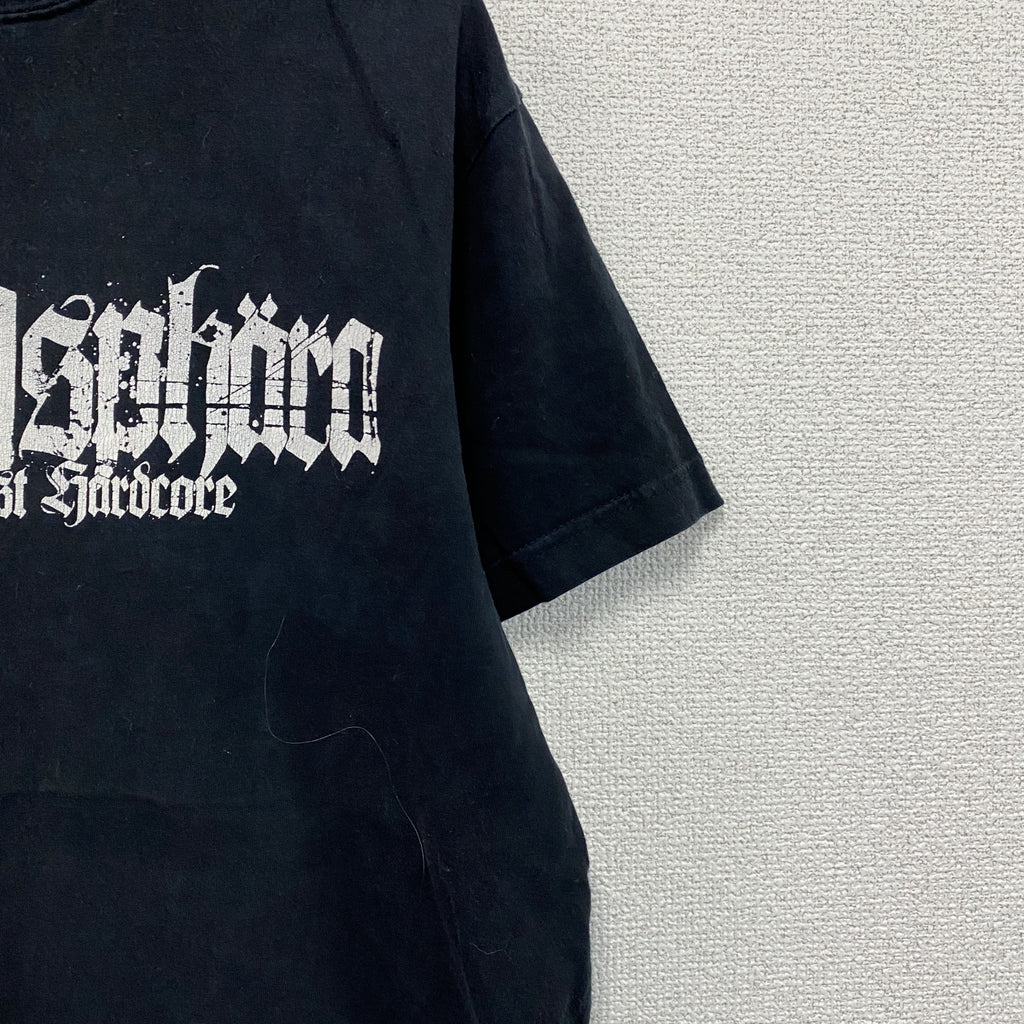 Terrorisphere　テロリスフェア　半袖プリントTシャツ　バンドT　黒　ブラック　　古着
