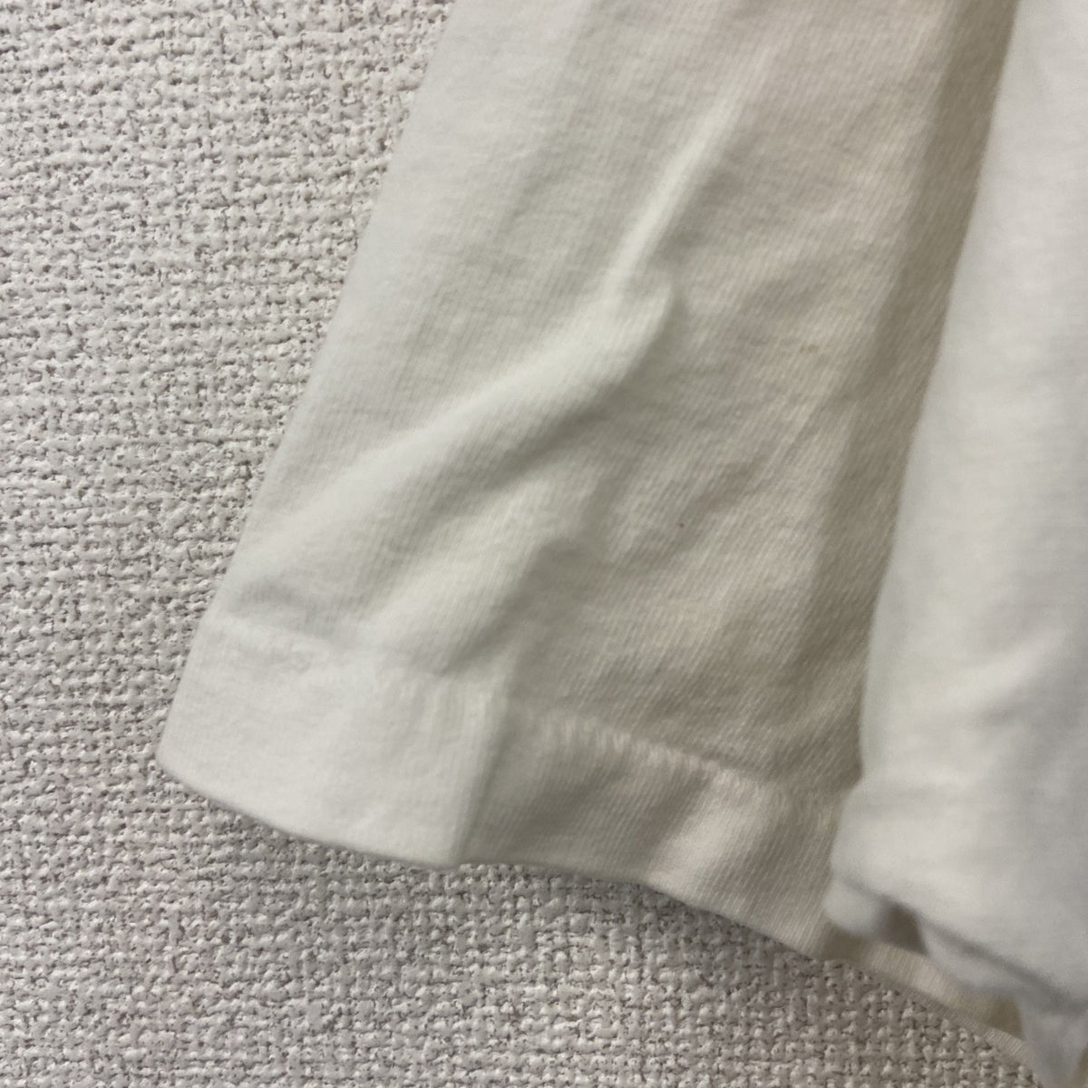 THE AUSSIE T COMPANY　半袖プリントTシャツ　シングルステッチ　白　ホワイト　Mサイズ カットソー メンズ コットン 古着
