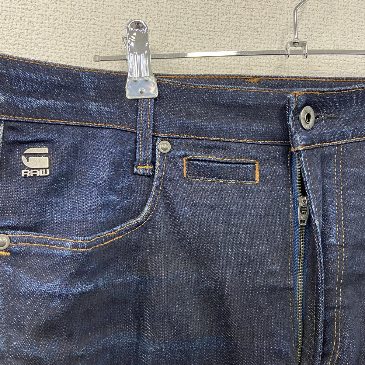 G-STAR　ジースター　デニムパンツ/ジーンズ　ジップフライ　インディゴ　W30　古着