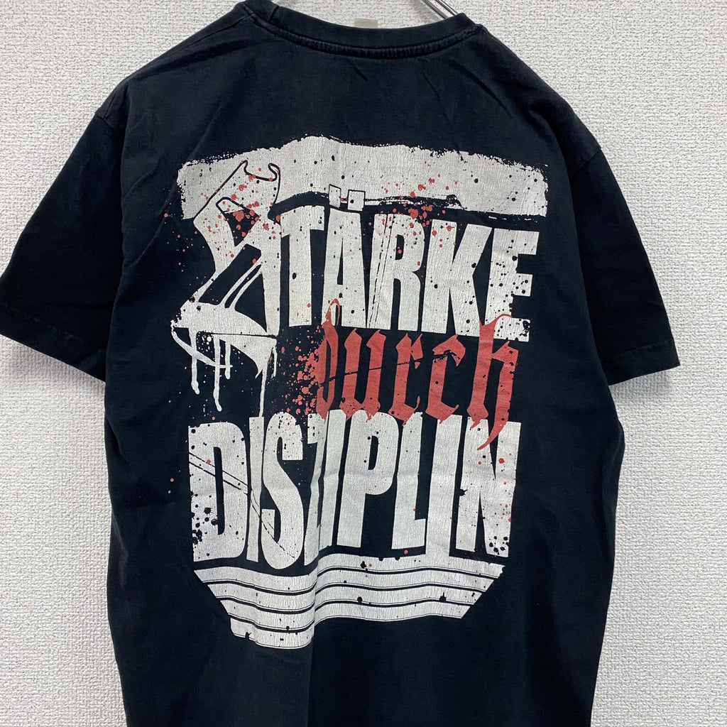 Terrorisphere　テロリスフェア　半袖プリントTシャツ　バンドT　黒　ブラック　　古着