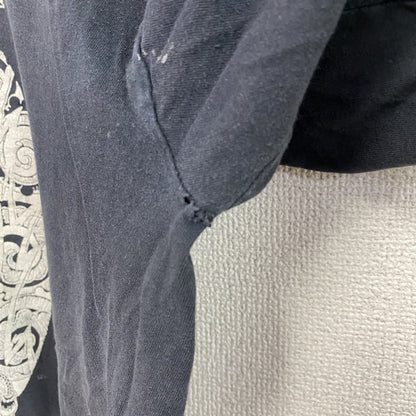 FRUIT OF THE LOOM　フルーツオブザルーム　半袖プリントTシャツ　黒　ブラック　Lサイズ