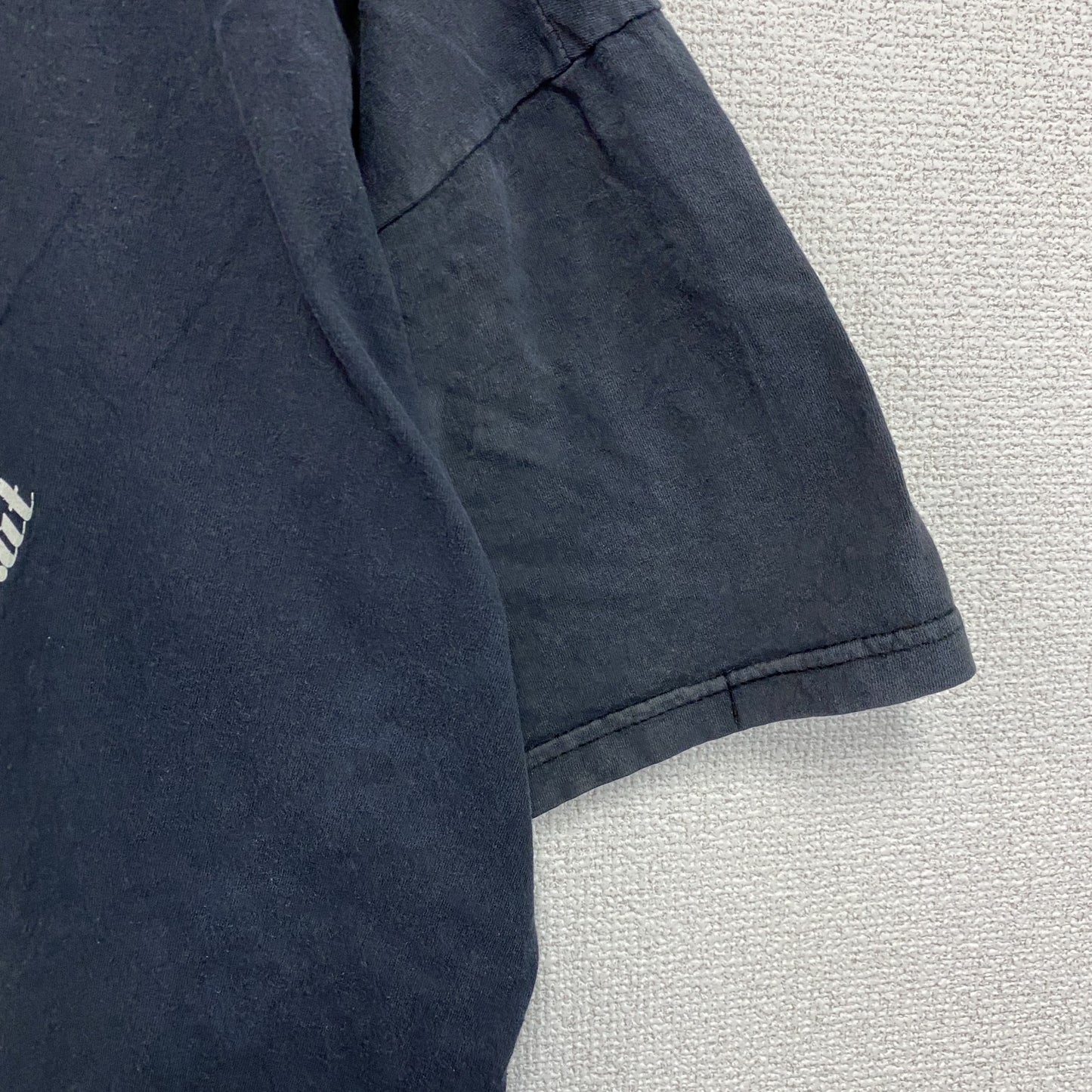 FRUIT OF THE LOOM　フルーツオブザルーム　半袖プリントTシャツ　黒　ブラック　Lサイズ