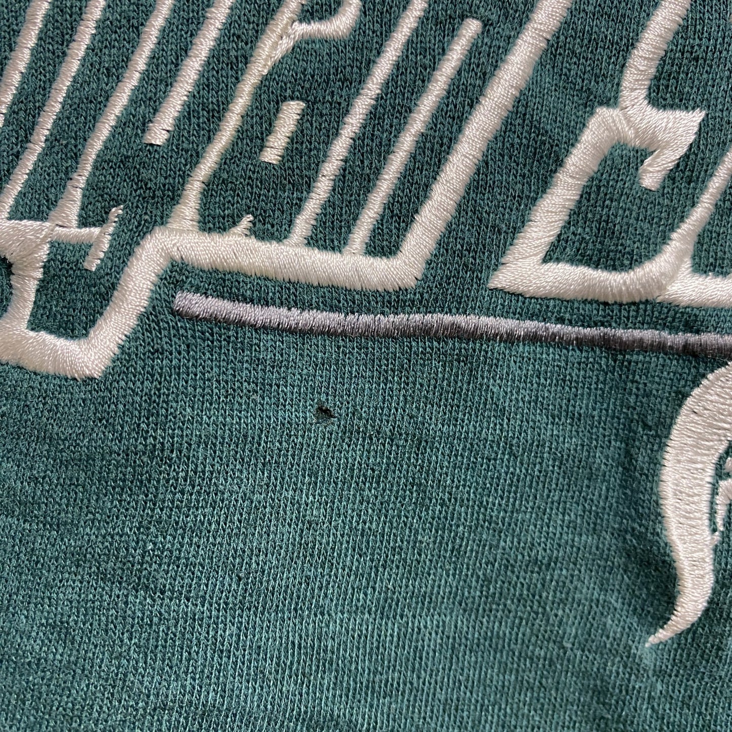 古着 used　puma プーマ　MICHIGAN STATE　ミシガン大学　長袖カレッジ刺繍スウェット　トレーナー　Lサイズ