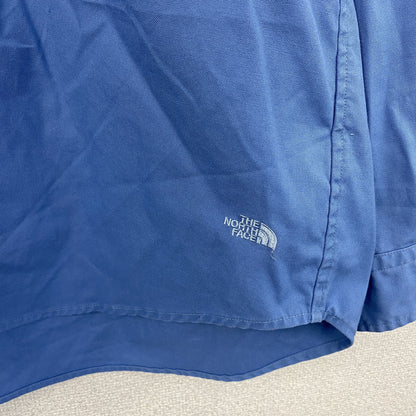 THE NORTH FACE　ザ・ノースフェイス　長袖ボタンダウンシャツ　青　ブルー　Mサイズ