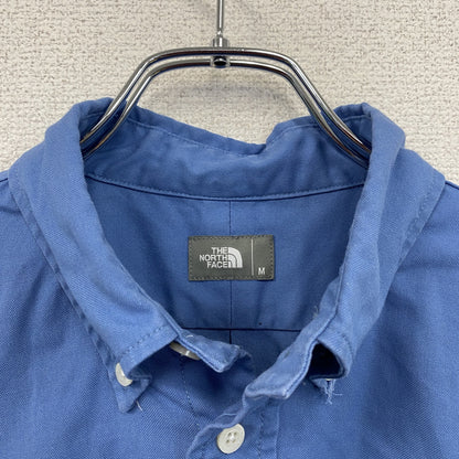 THE NORTH FACE　ザ・ノースフェイス　長袖ボタンダウンシャツ　青　ブルー　Mサイズ