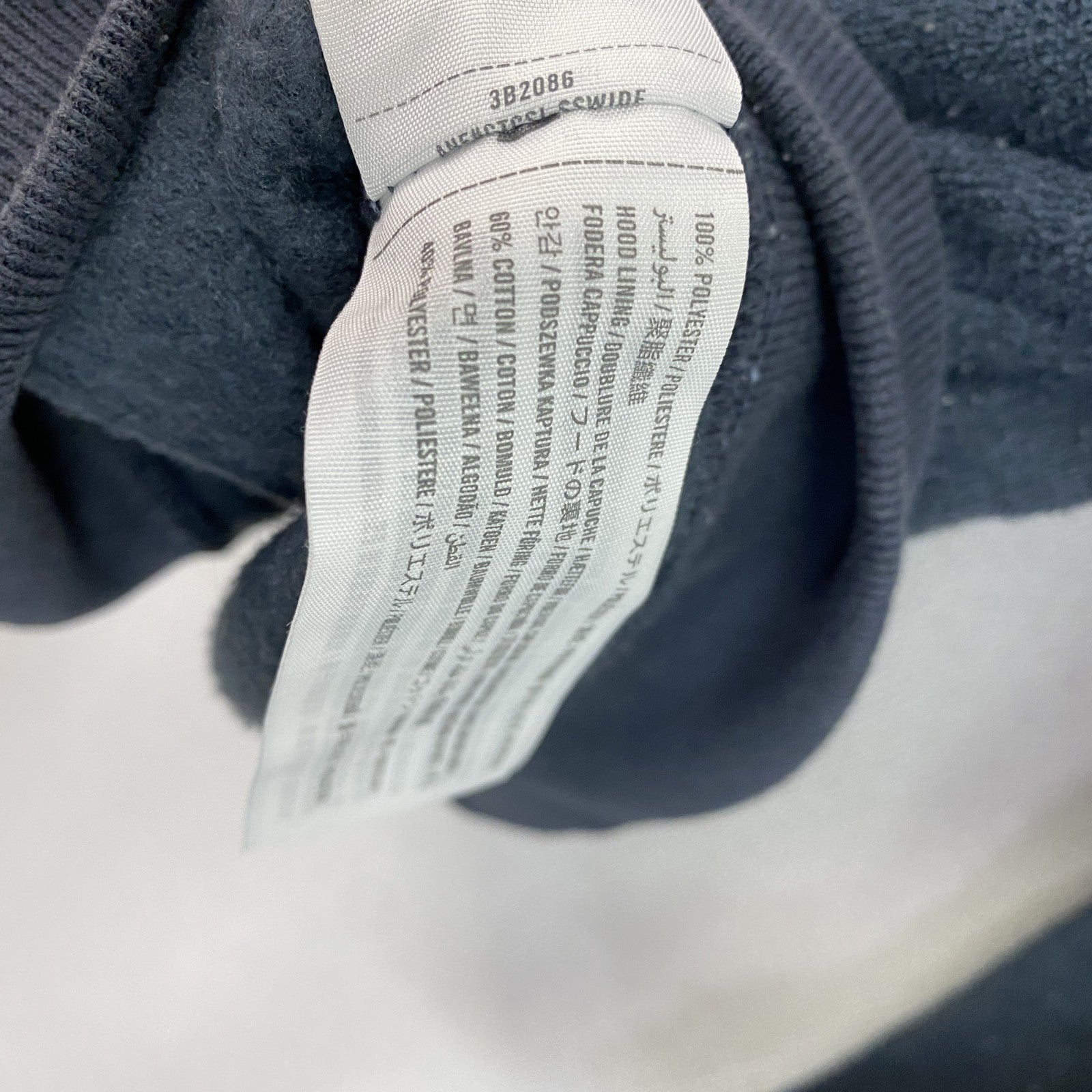 HOLLISTER　ホリスター　フルジップスウェットパーカー/フーディー　紺　ネイビー　XLサイズ