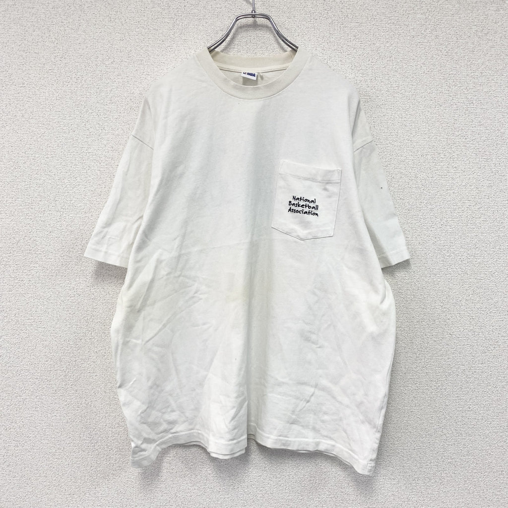 FREAK'S STORE　フリークスストア　NBA　半袖Tシャツ　白　ホワイト　Mサイズ　古着