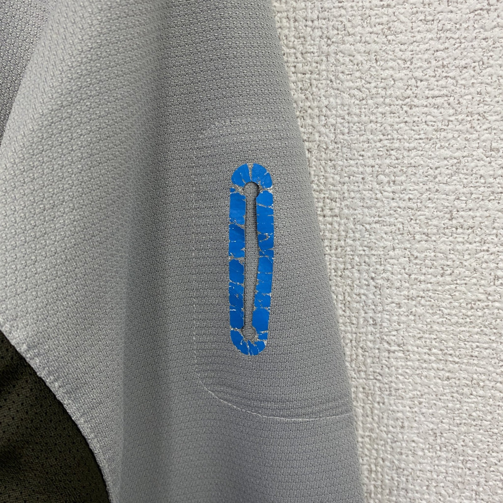 NIKE　ナイキ　ハーフジップ長袖Tシャツ/ロンT　灰色　グレー　XLサイズ　古着