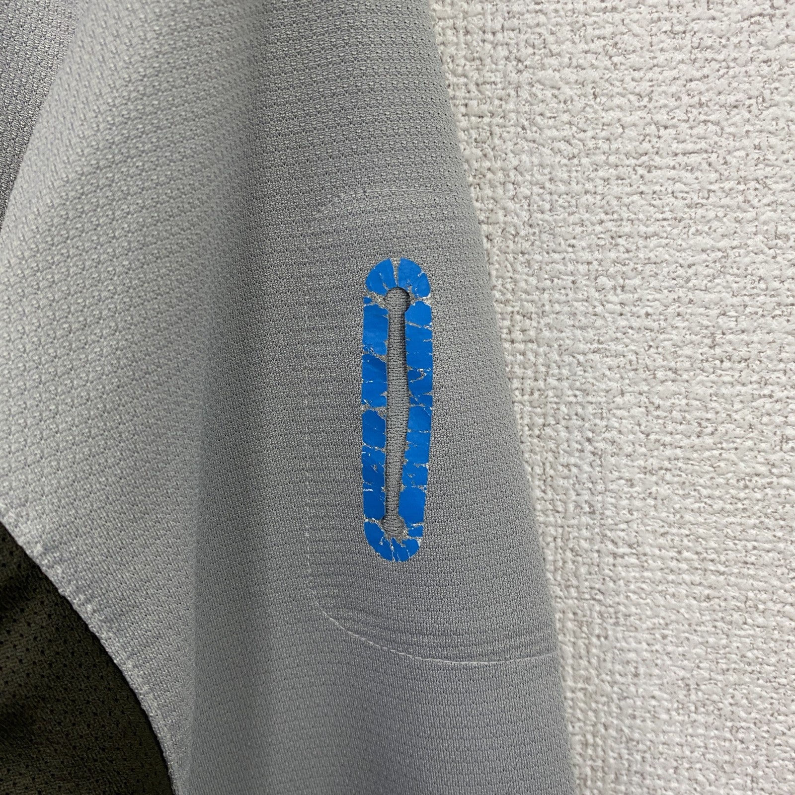 NIKE　ナイキ　ハーフジップ長袖Tシャツ/ロンT　灰色　グレー　XLサイズ　古着