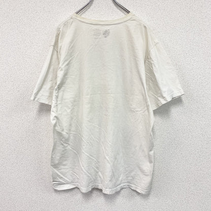 THEBEARHUG.COM　ロンスワンソン　半袖プリントTシャツ　白　ホワイト　XLサイズ　