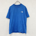 THE NORTH FACE　ザノースフェイス　半袖プリントTシャツ　青　ブルー　Mサイズ　古着