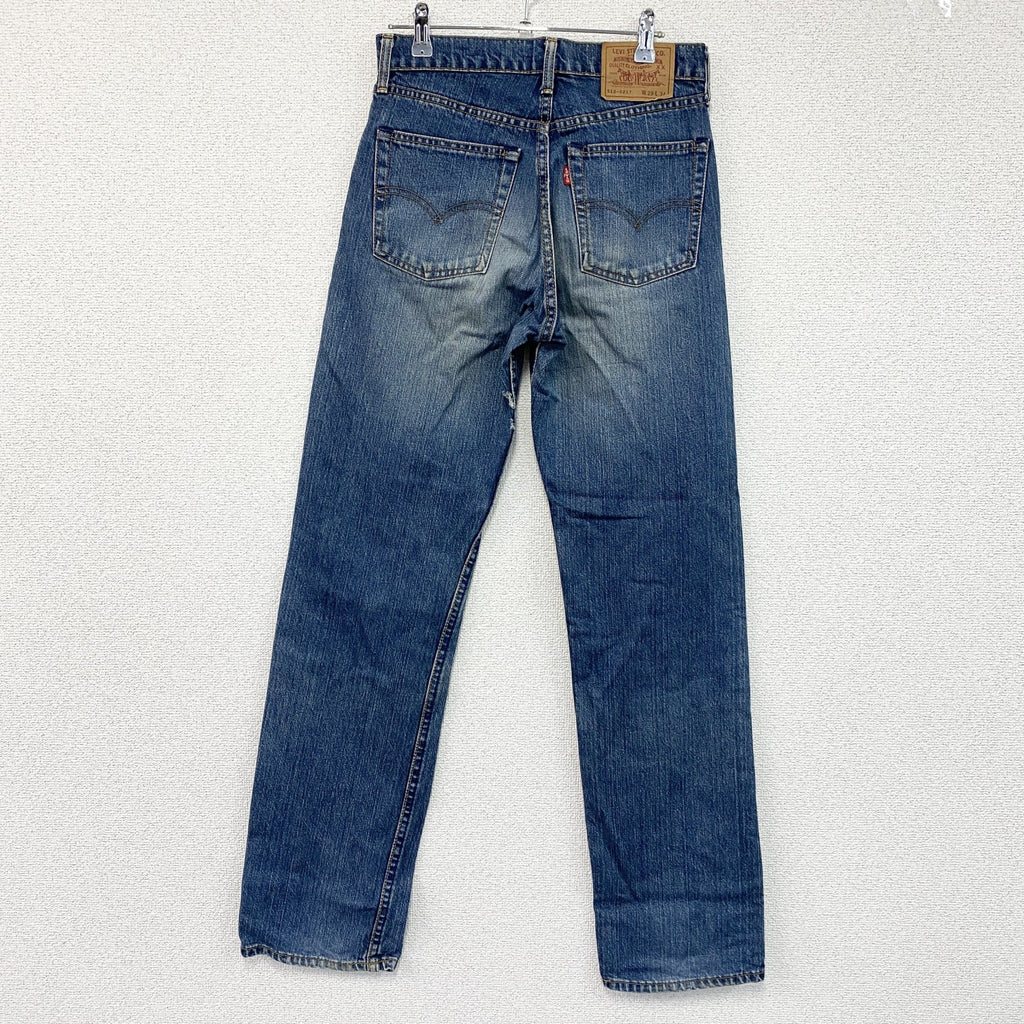 90s　Levi's　リーバイス　512-0217　デニムパンツ/ジーンズ　縦落ち　ジップフライ　インディゴ　日本製　W29サイズ　古着