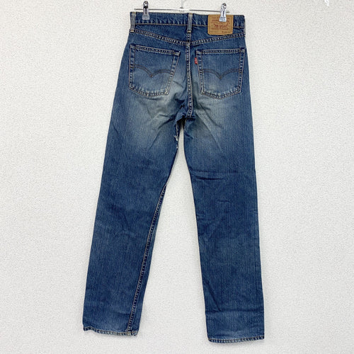 90s　Levi's　リーバイス　512-0217　デニムパンツ/ジーンズ　縦落ち　ジップフライ　インディゴ　日本製　W29サイズ　古着