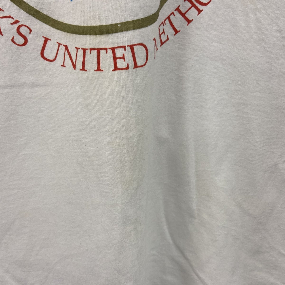 FRUIT OF THE LOOM　フルーツオブザルーム　半袖プリントTシャツ　シングルステッチ　白　ホワイト　3XLサイズ カットソー メンズ コットン 古着