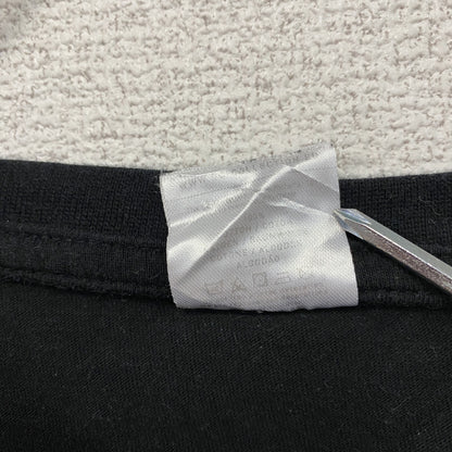 B＆C　半袖プリントTシャツ　スカル　ユーロ　黒　ブラック　3XLサイズ