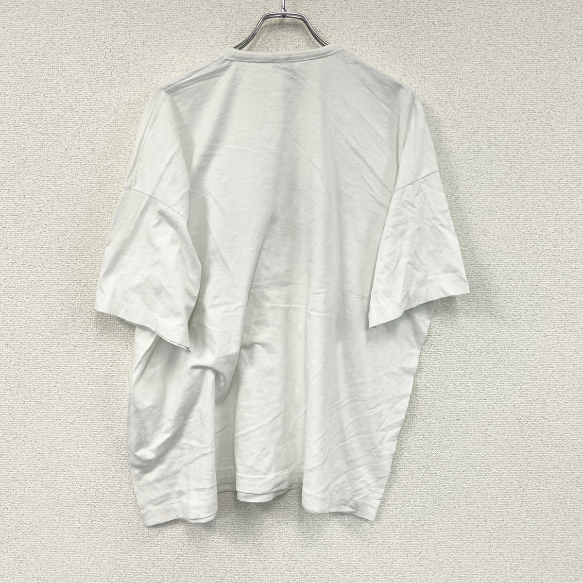 FRUIT OF THE LOOM　フルーツオブザルーム　半袖プリントTシャツ　シングルステッチ　白　ホワイト　3XLサイズ カットソー メンズ コットン 古着