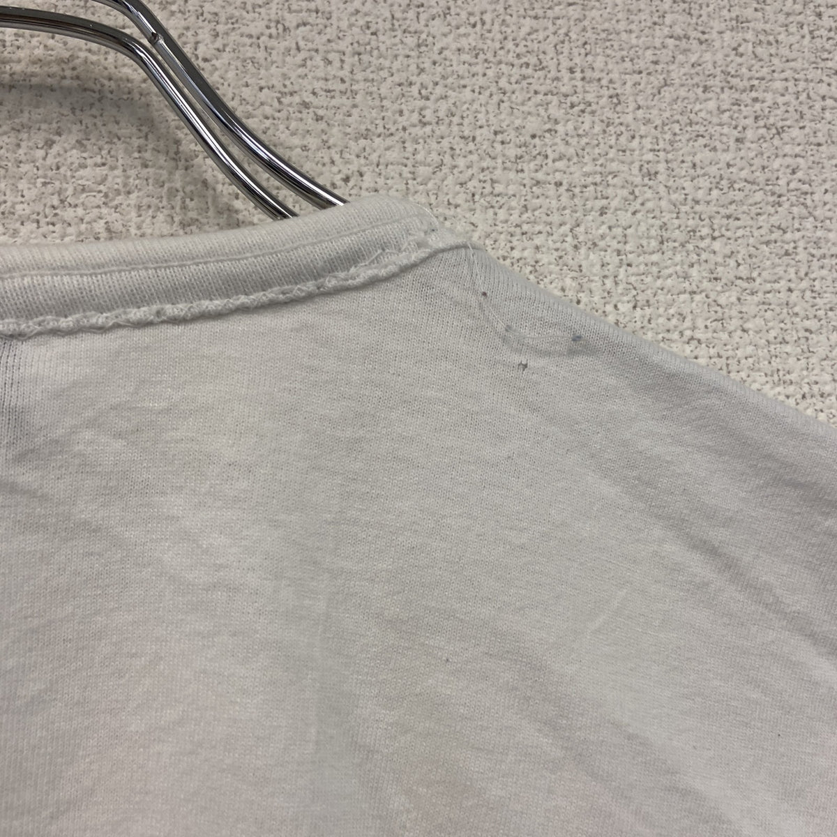 FRUIT OF THE LOOM　フルーツオブザルーム　半袖プリントTシャツ　シングルステッチ　白　ホワイト　3XLサイズ カットソー メンズ コットン 古着