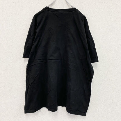 B＆C　半袖プリントTシャツ　スカル　ユーロ　黒　ブラック　3XLサイズ