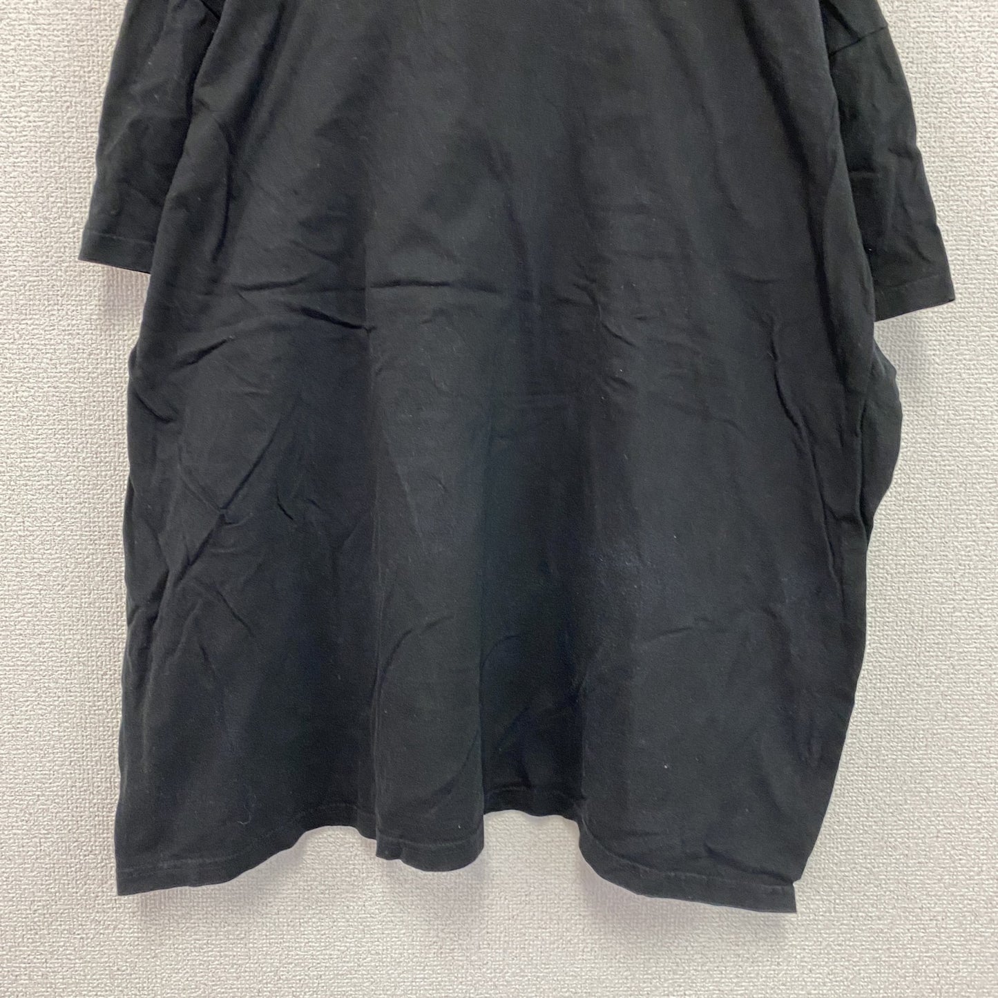 B＆C　半袖プリントTシャツ　スカル　ユーロ　黒　ブラック　3XLサイズ